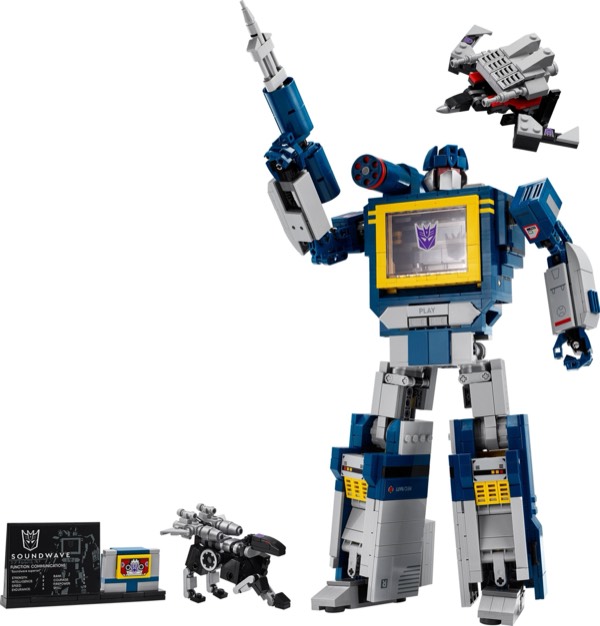 LEGO 10358 Transformers Soundwave