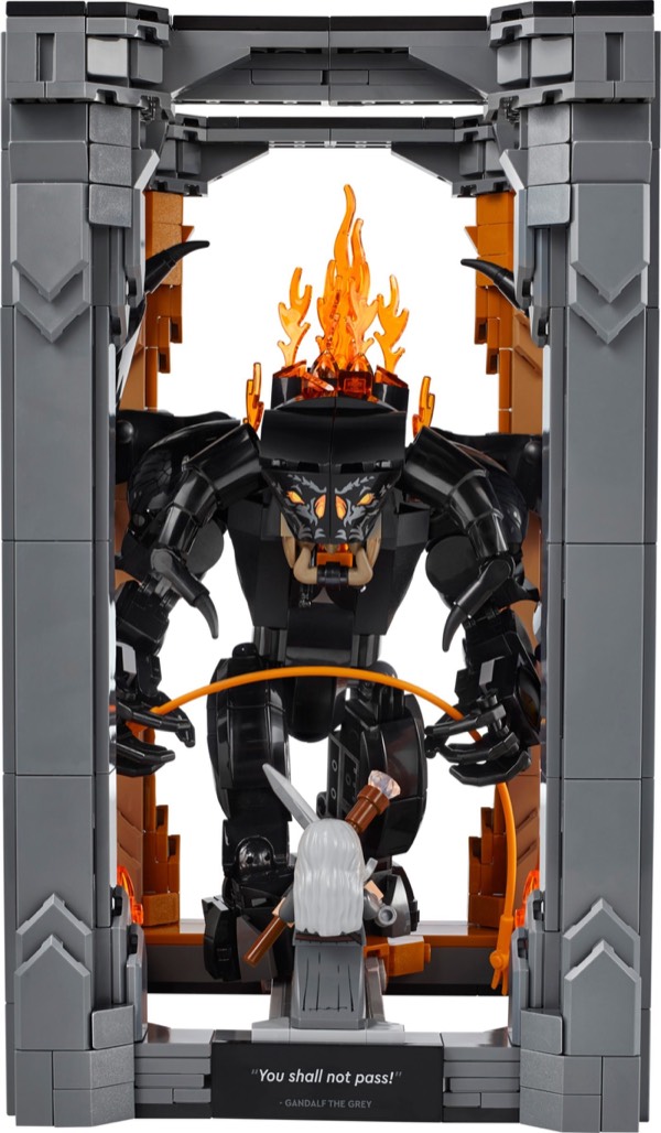 LEGO 10367 LOTR Balrog Book Nook