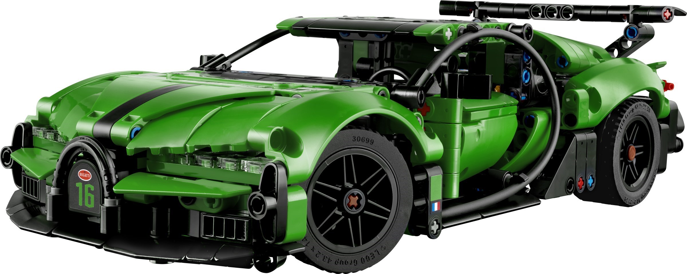 LEGO 42241 Green Bugatti Chiron Pur Sport