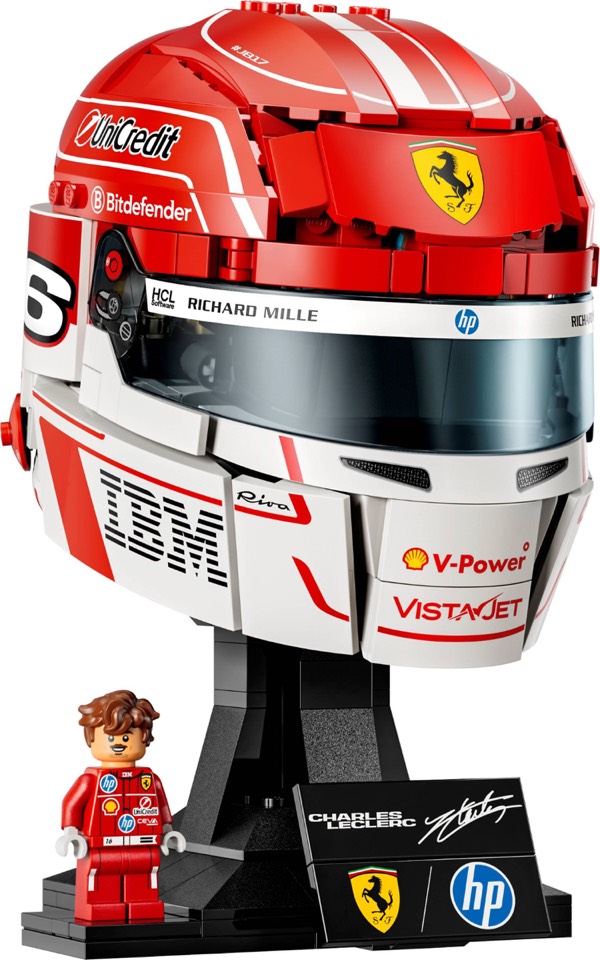 LEGO 43014 Charles Leclerc F1 Helmet