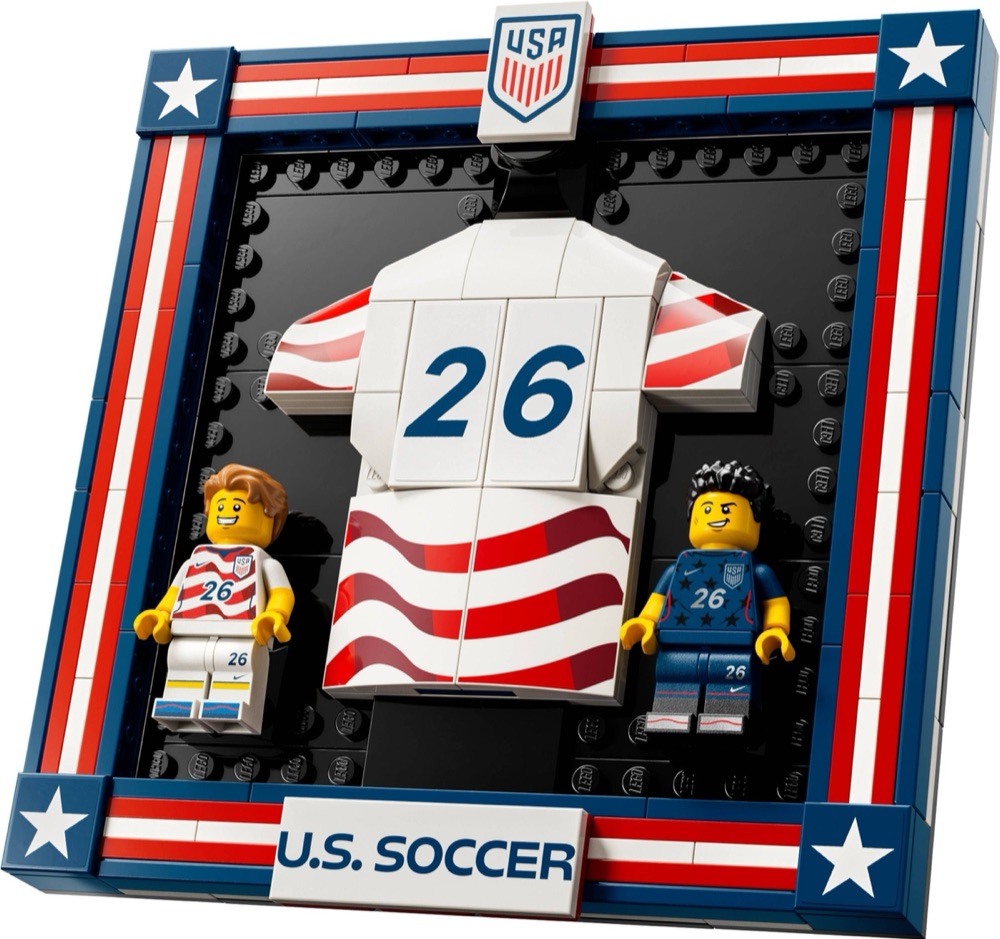 LEGO 43033 2026 U.S. Soccer National Team Jersey