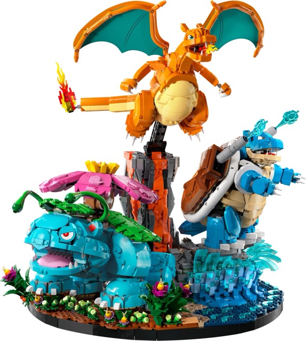 LEGO 72153 Kanto Starter Pokemon