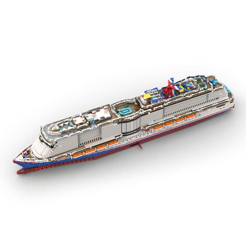 Carnival Celebration  -  bow and hull detail