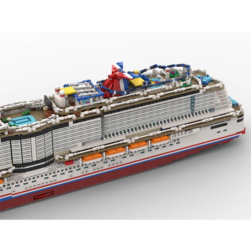 Carnival Celebration  -  complete model side view