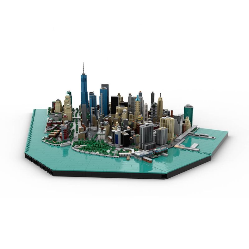 LetBricks MOC-221106 Manhattan Downtown Full Kit