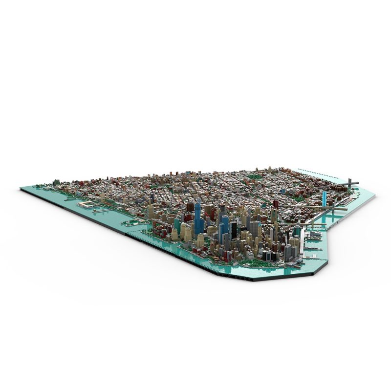 LetBricks MOC-225884 Full Lower Manhattan 1:2000