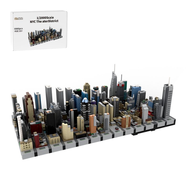 LetBricks MOC-228992 Theater District / Times Square
