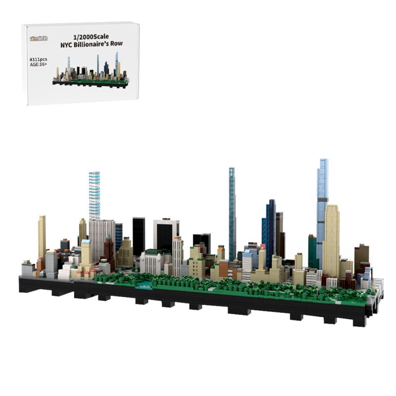 LetBricks MOC-237093 NYC Billionaire's Row 1:2000