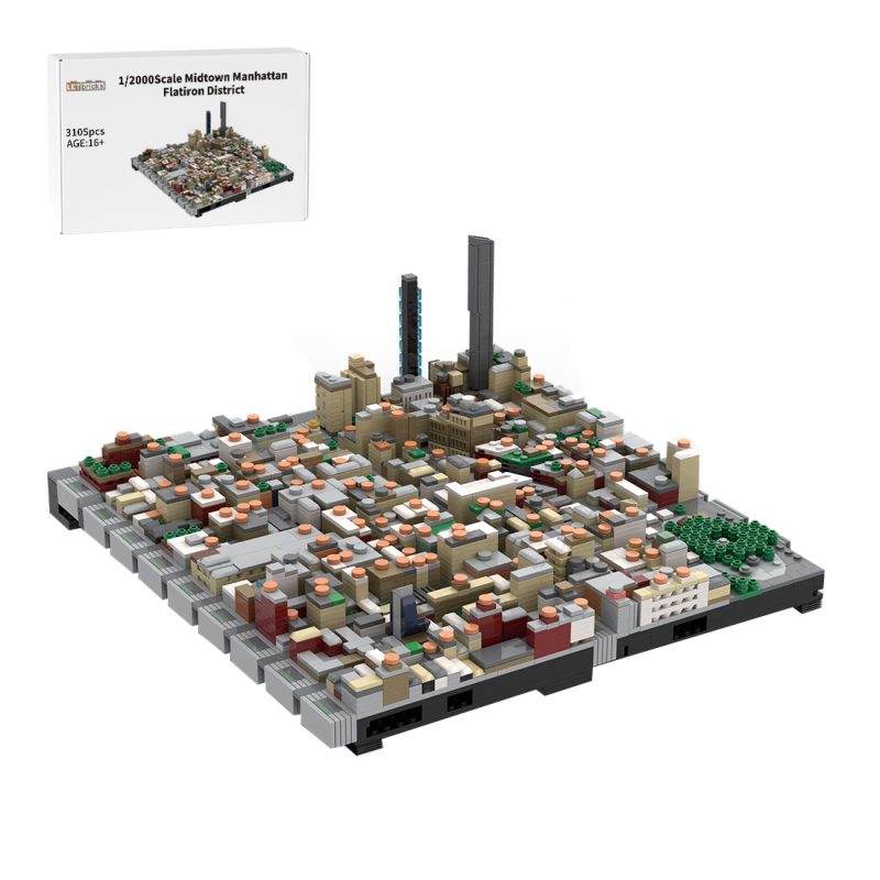 LetBricks MOC-243095 Flatiron District