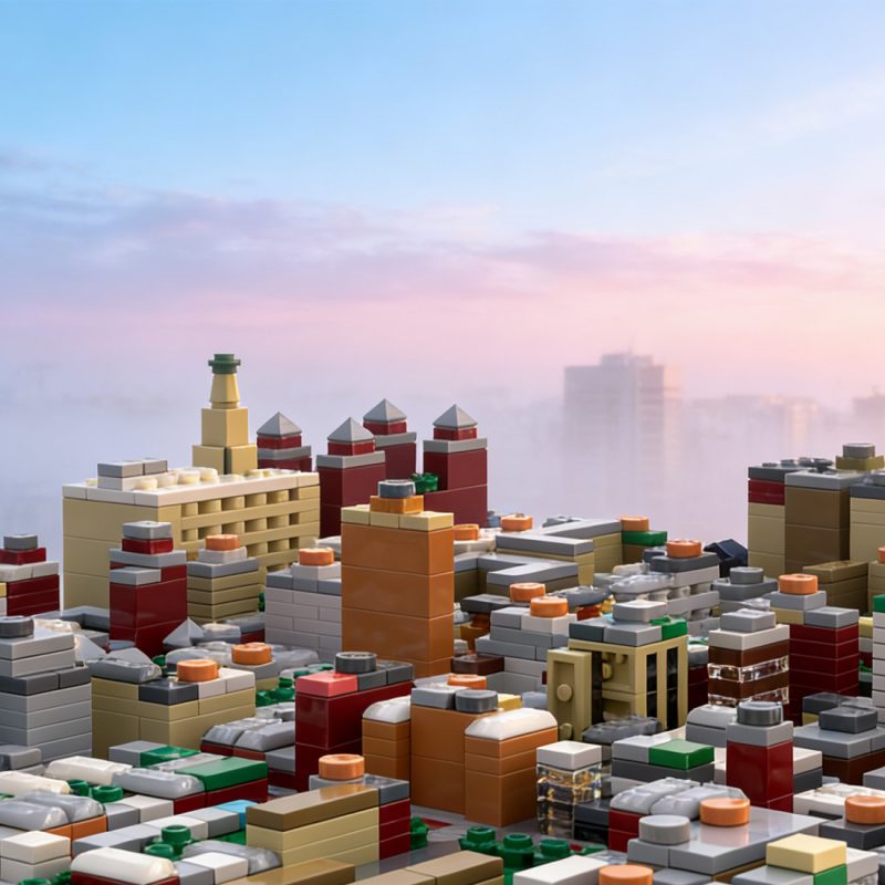 LetBricks MOC-243095 Midtown Gramercy 1:2000