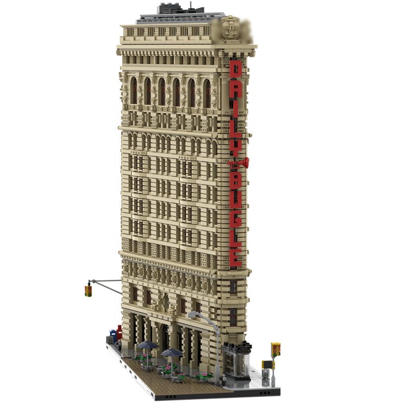 Flatiron Building  -  facade detail