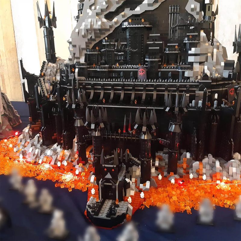 Medieval Dark Fortress upper tower detail