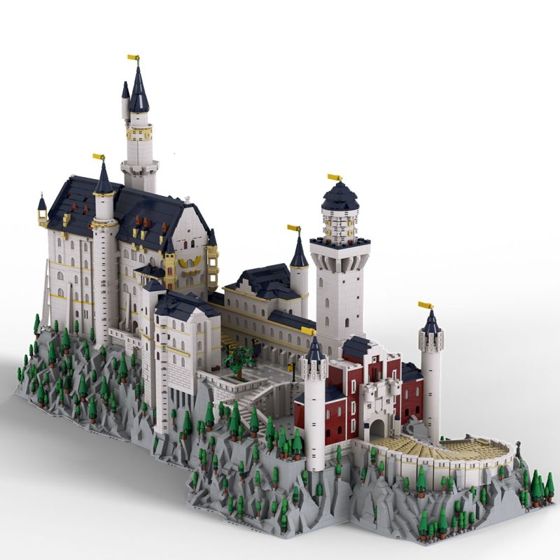 LetBricks  Neuschwanstein Castle 1:350