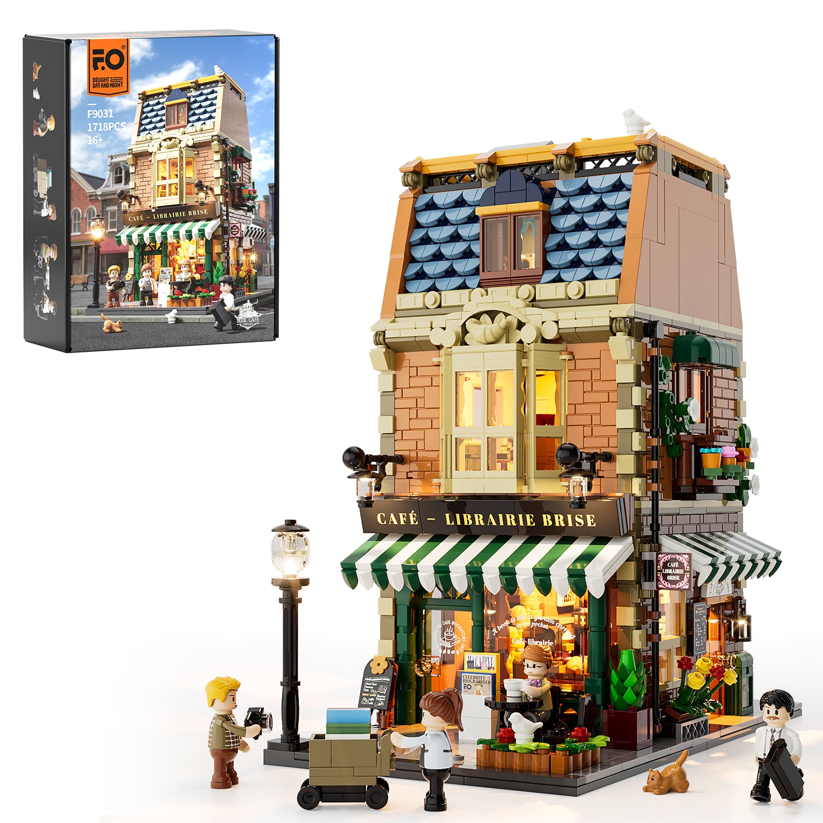 Lumibricks F9031 Book Cafe