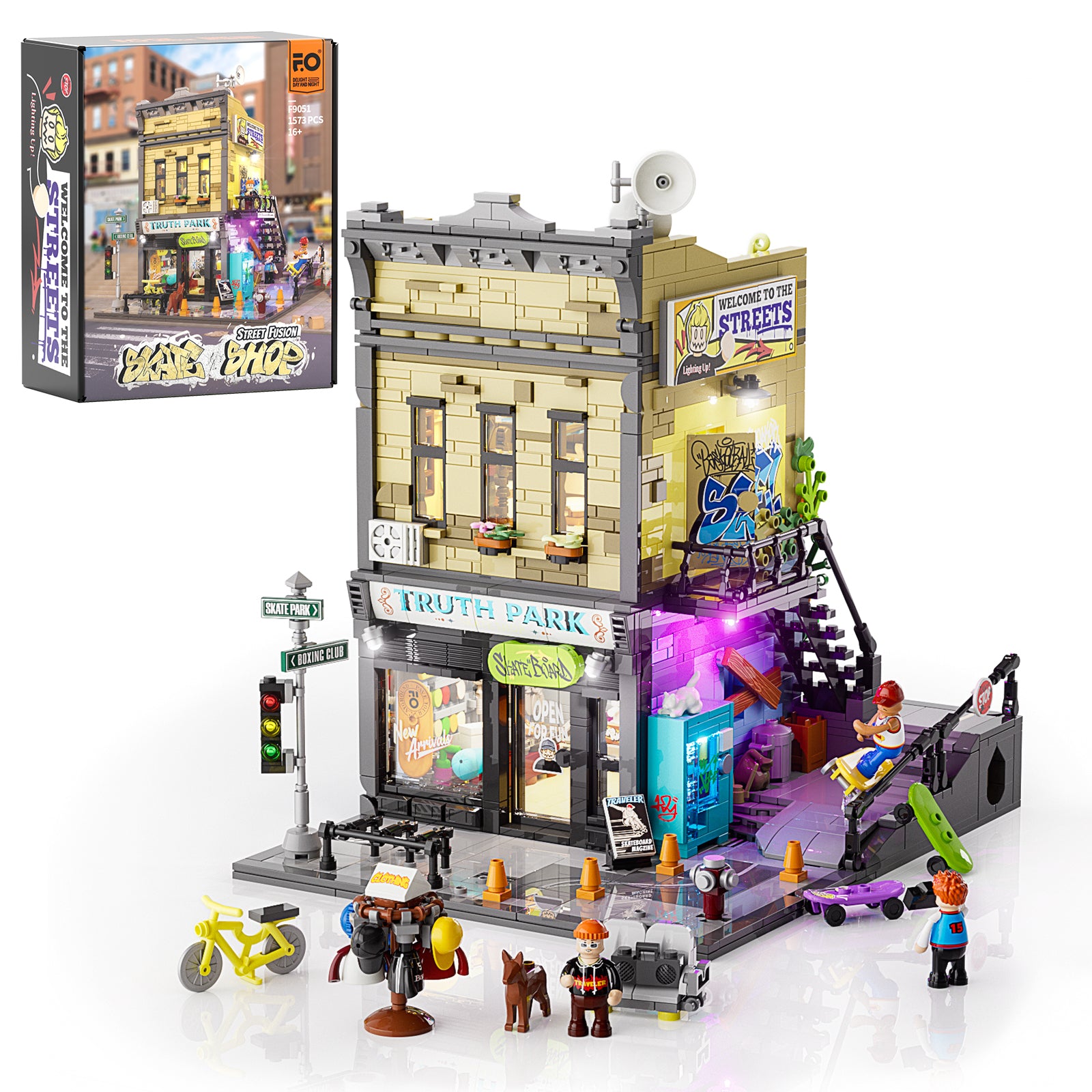 Lumibricks F9051 Skate Shop