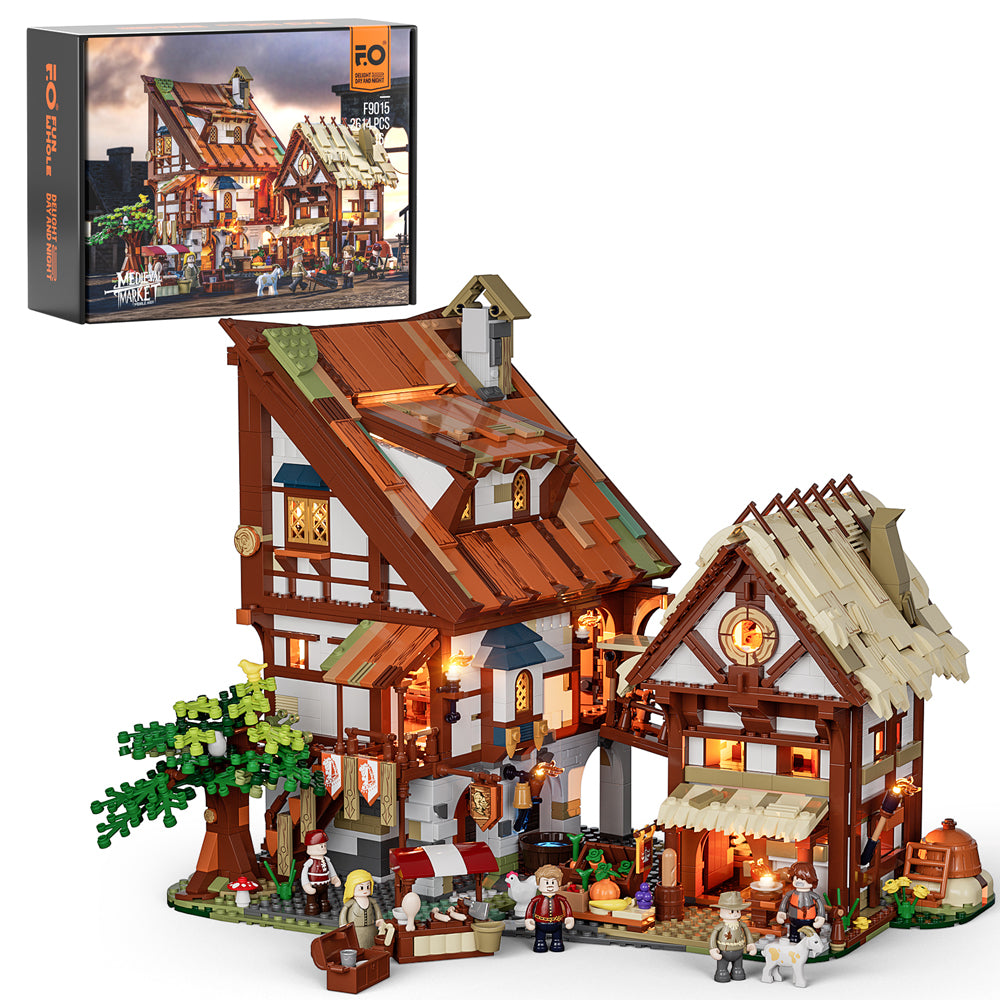 Lumibricks F9015 Medieval Market