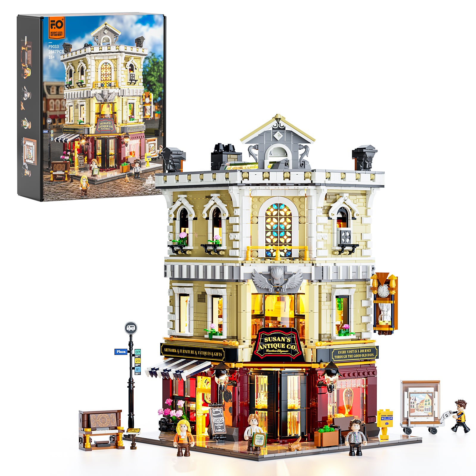 Lumibricks F9033 Antique Store