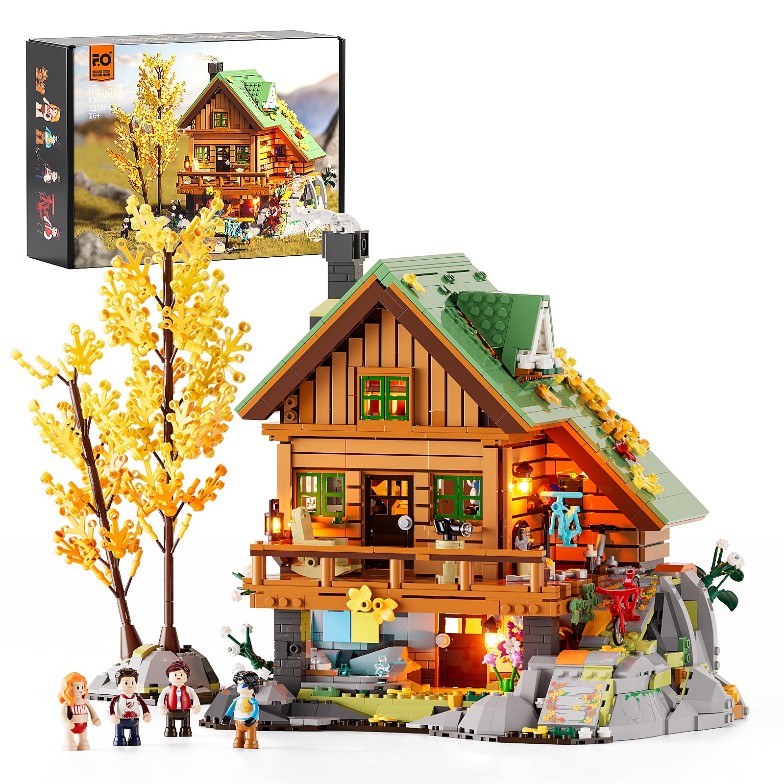 Lumibricks F9035 Mountain Cabin