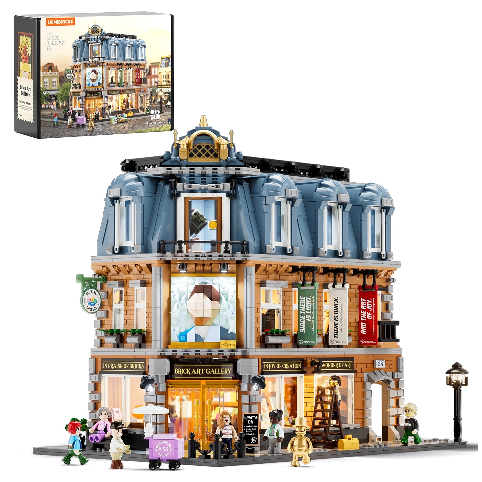 Lumibricks L9085 Brick Art Gallery