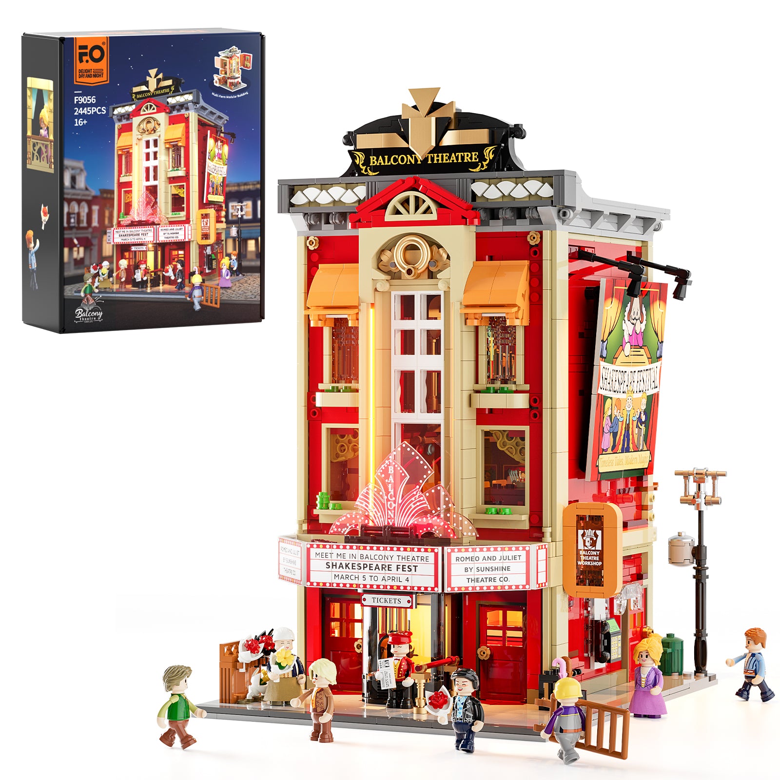 Lumibricks F9056 Balcony Theatre