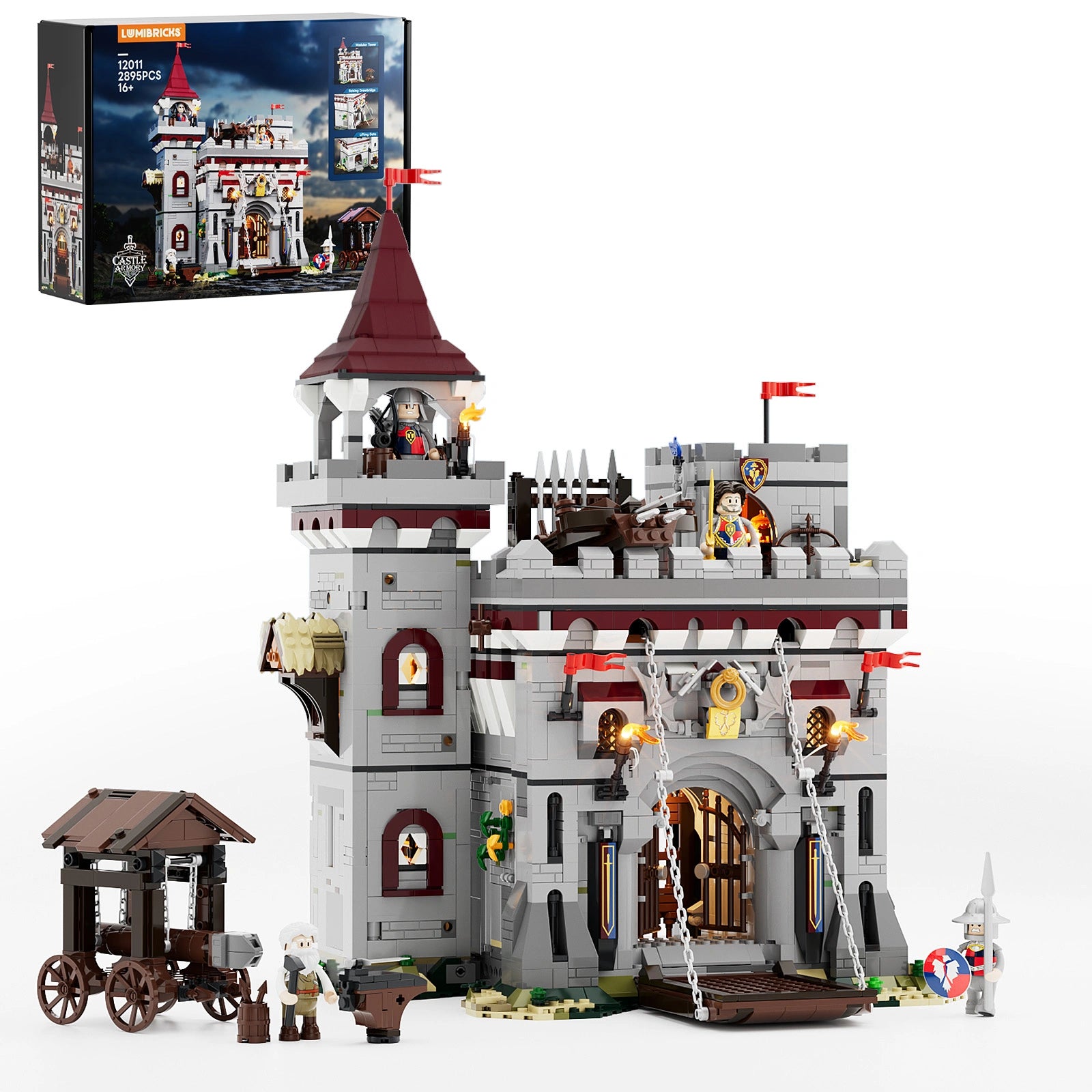 Lumibricks 12011 Castle Armory