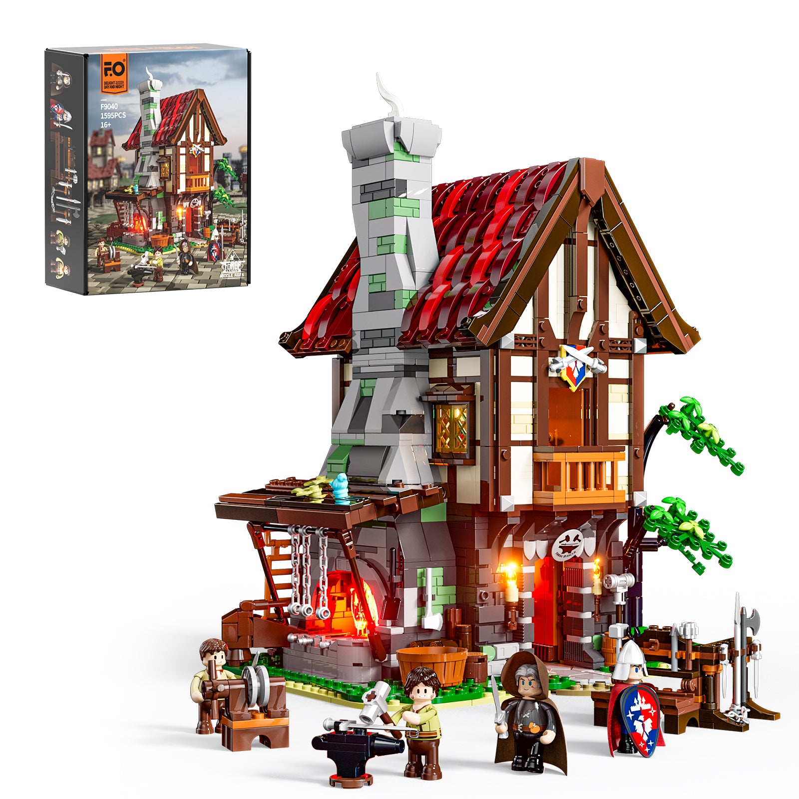Lumibricks F9040 Forge House