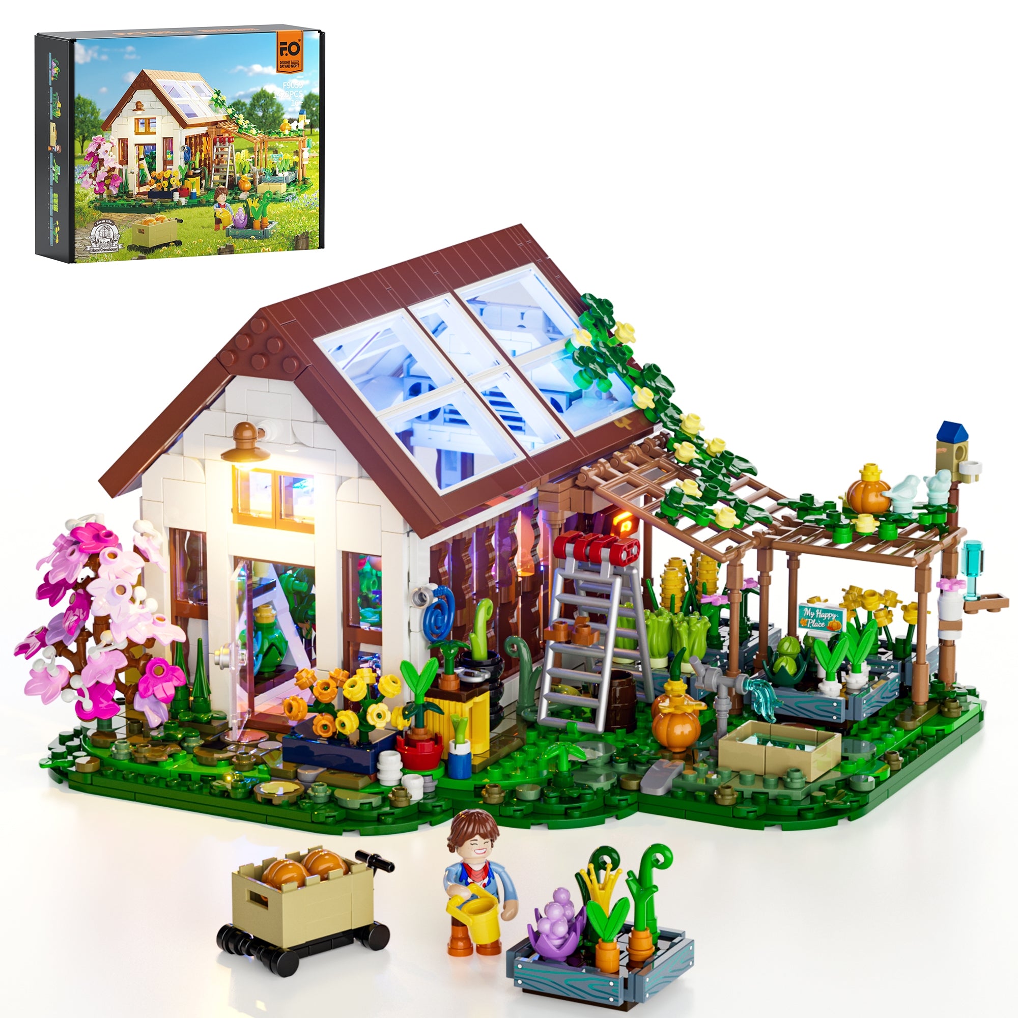 Lumibricks F9059 Home Greenhouse