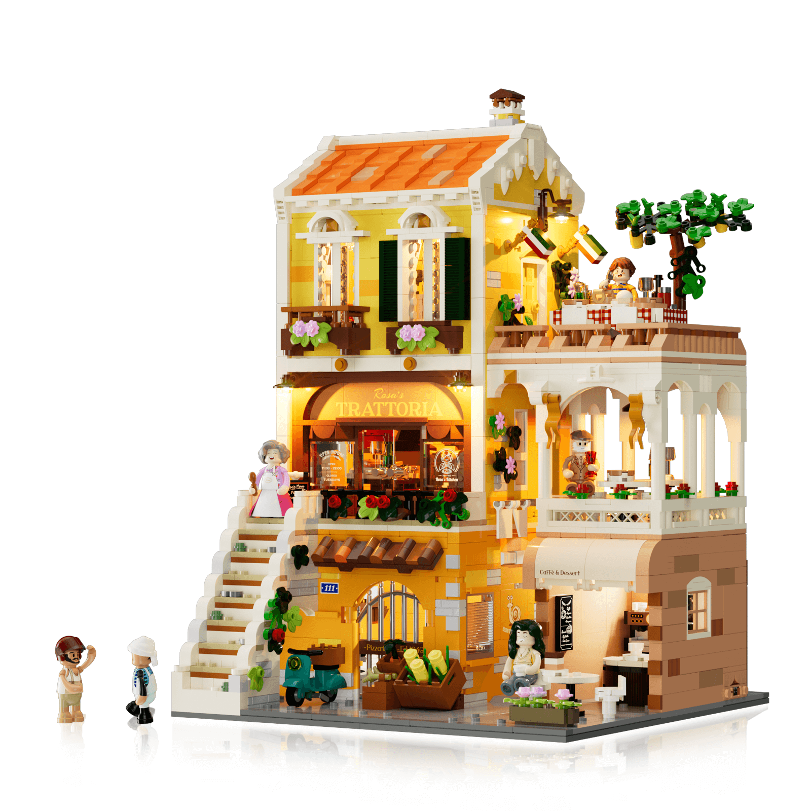 Lumibricks 15010 Italian Homestyle Restaurant