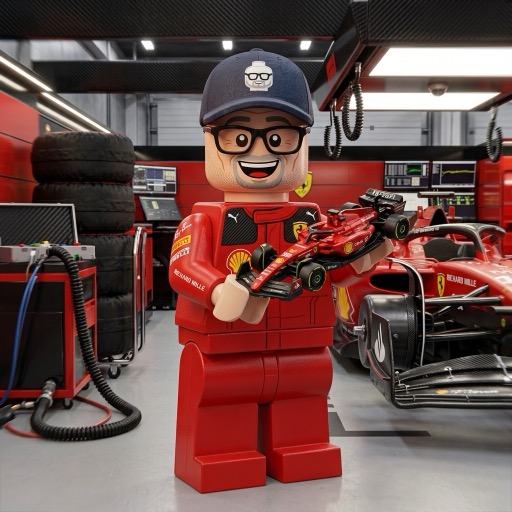 The Earl of Bricks reviewing the LEGO Icons Jaguar E-Type