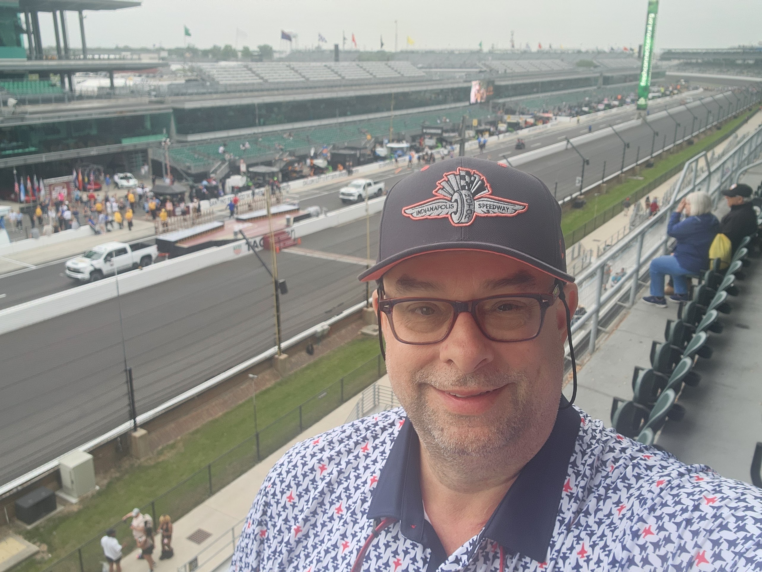 Robert Earl at the Indianapolis Motor Speedway  -  The Earl of Bricks